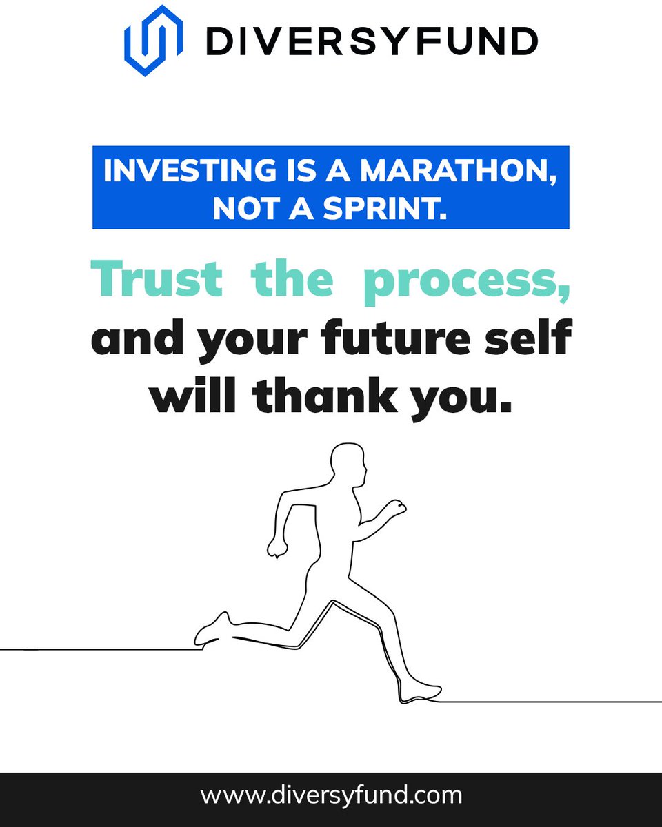 🌟 Daily Motivation 🌟

Investing takes patience and consistency. Small steps today lead to big results tomorrow. Ready to build your future?

➡️ diversyfund.com

#investinyourfuture #wealthbuilding