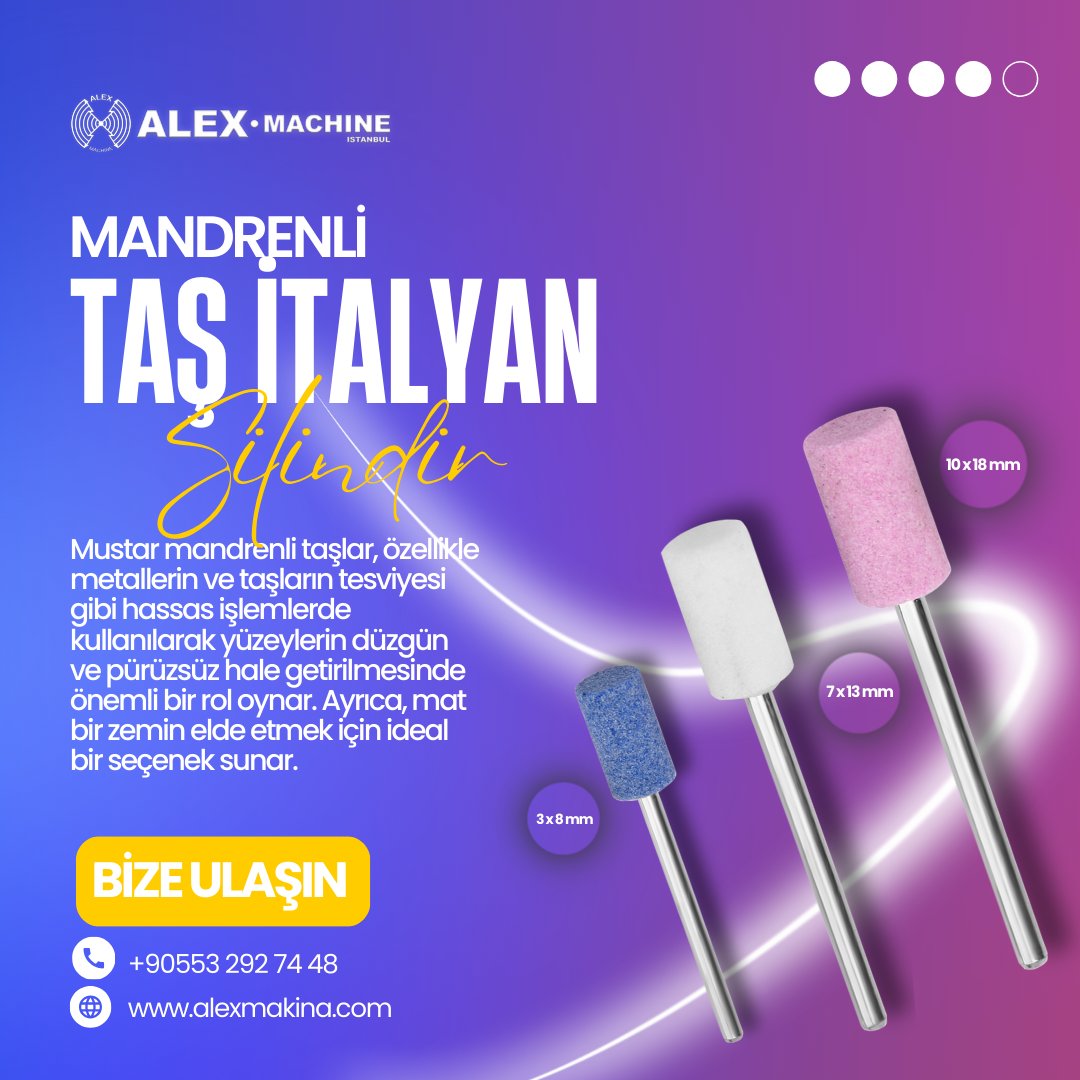 Alex Makina | Türkiye'nin En Büyük Kuyumcu Malzemeleri Sitesi
Mandrenli Taş İtalyan Silindir | Alex Makina
#KuyumcuMakinalarıSatışı #AltınMakineleri #KuyumcuMakinası #KuyumculukTeknolojisi