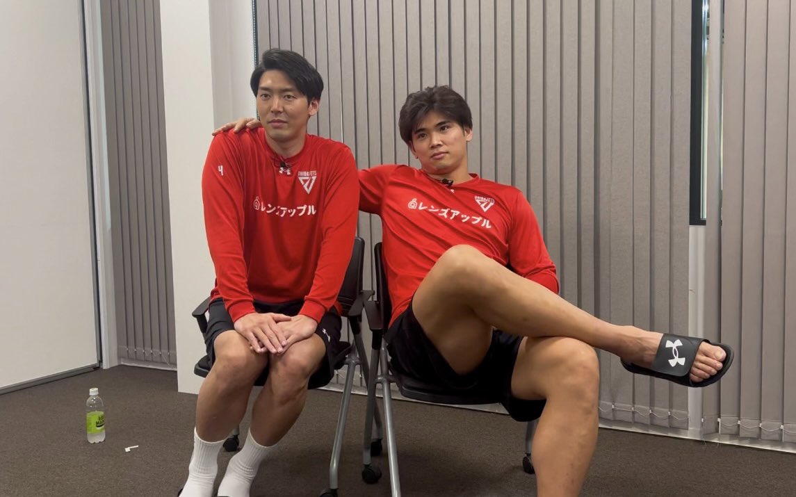 こちらの2人でとある撮影..🎥 この2人ならではの雰囲気で撮影班は笑