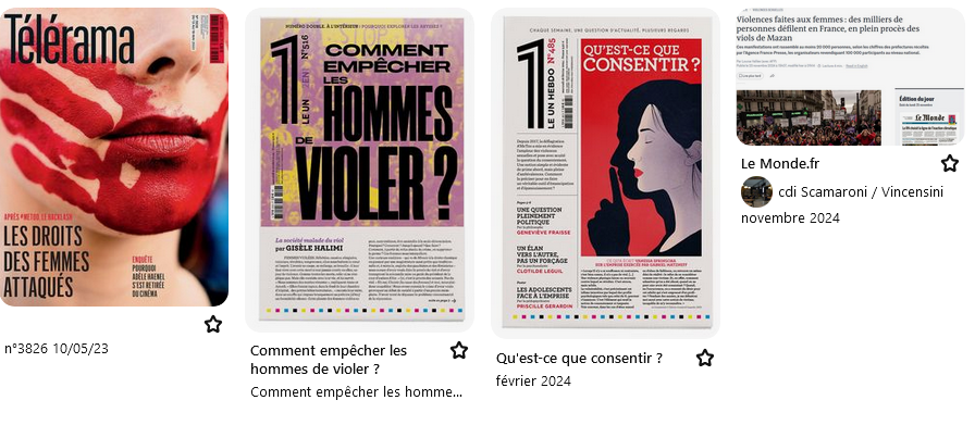 CiteCdi's tweet photo. 25 novembre, journée de lutte contre les violences faites aux femmes #25novembre
Une sélection d'articles récents sur le sujet au CDI
https://t.co/hjgynuo1ig https://t.co/mzw6761iFV