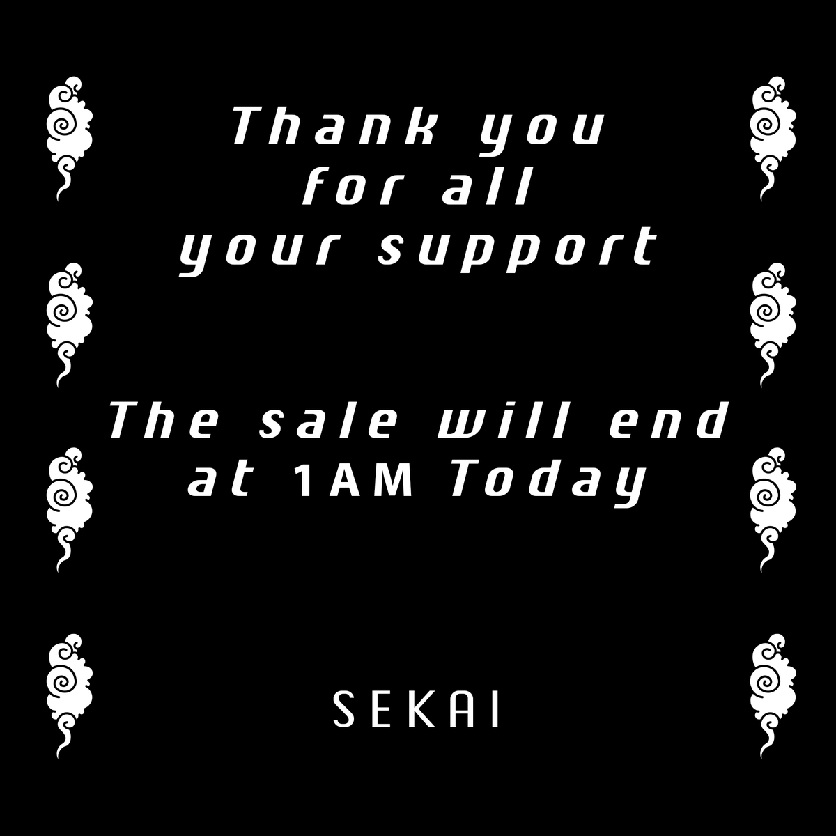 SEKAI_SL's tweet photo. A BIG SUPER THANK YOU TO YOU ALL!! https://t.co/HFGdBi1FaF