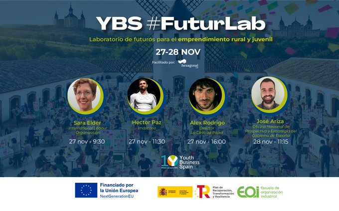 TranviasyTrenes's tweet image. También estaremos en Segovia en #FuturLab organizado por @ybspain. En este caso, nuestro Director @bayonlopez en @eoi, así como @CrisTapRos estarán participando en este evento financiado con #NextGenerationEU
