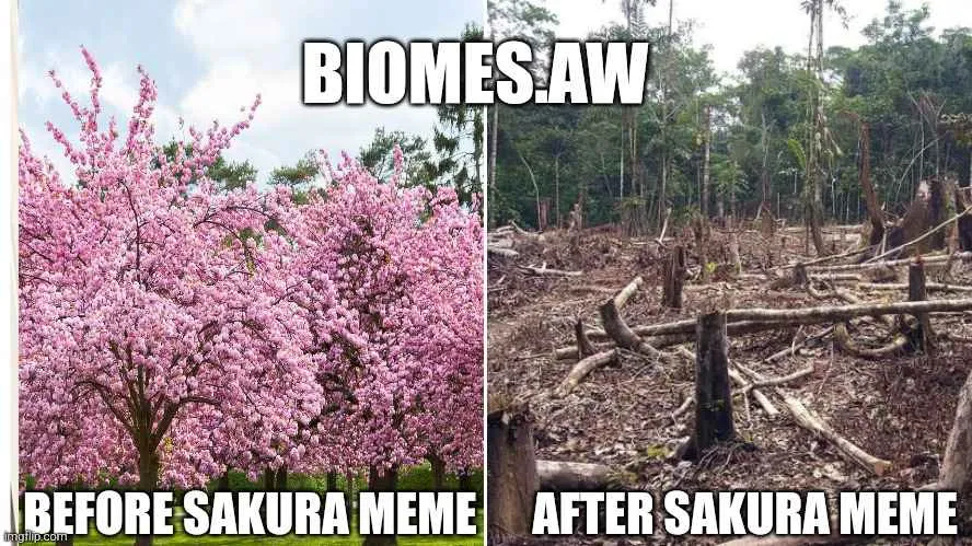 ZuseDust's tweet photo. People want the digital matter. They want the digital pink leaves.

Bioneers don't believe in your coins, they want something they can hold with their "digital hands". https://t.co/FzboPlMe1I