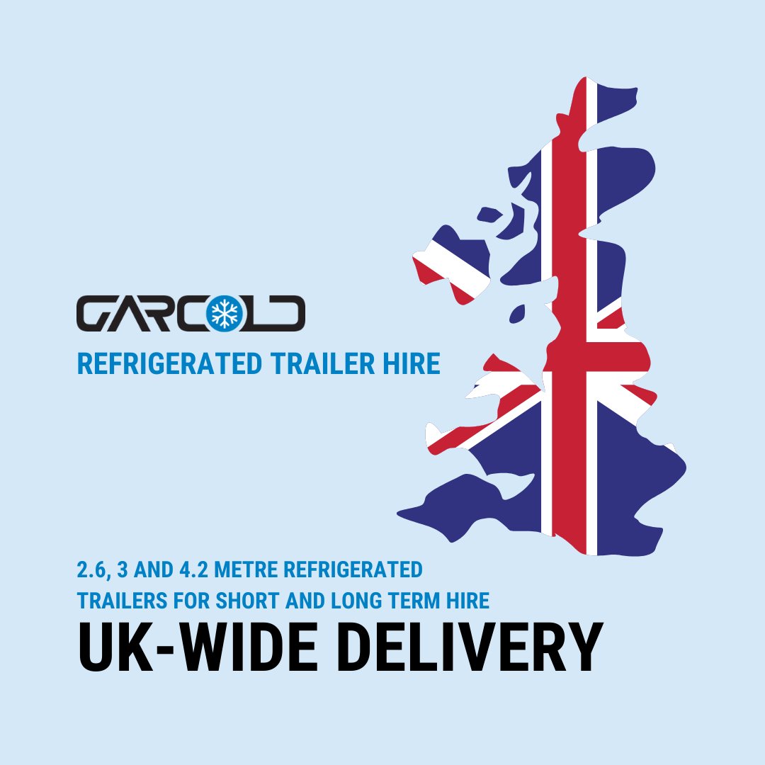 GarcoldHire's tweet photo. 📍 Refrigeration Support Across the UK! ❄️

From London and the South East to any corner of the UK, Garcold’s mobile refrigerated trailers keep your stock cool and operations smooth. Contact us today! 📲

#UKRefrigeration #ColdStorage #MobileRefrigeration #EventSupport https://t.co/LHUESAu6WT