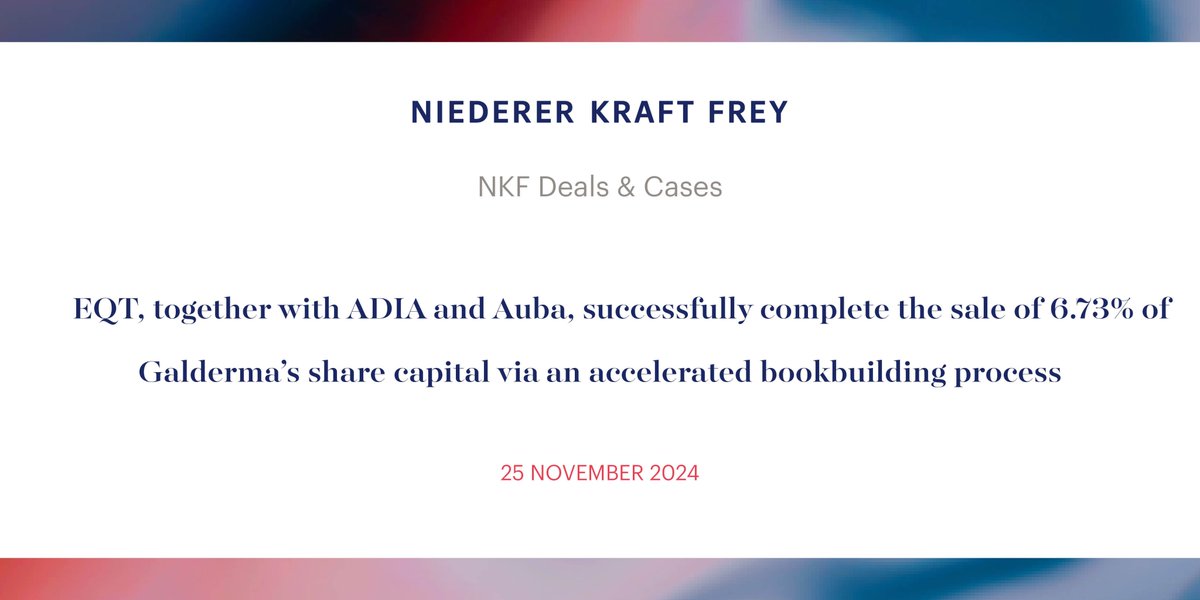 Niederer Kraft Frey tweet media
