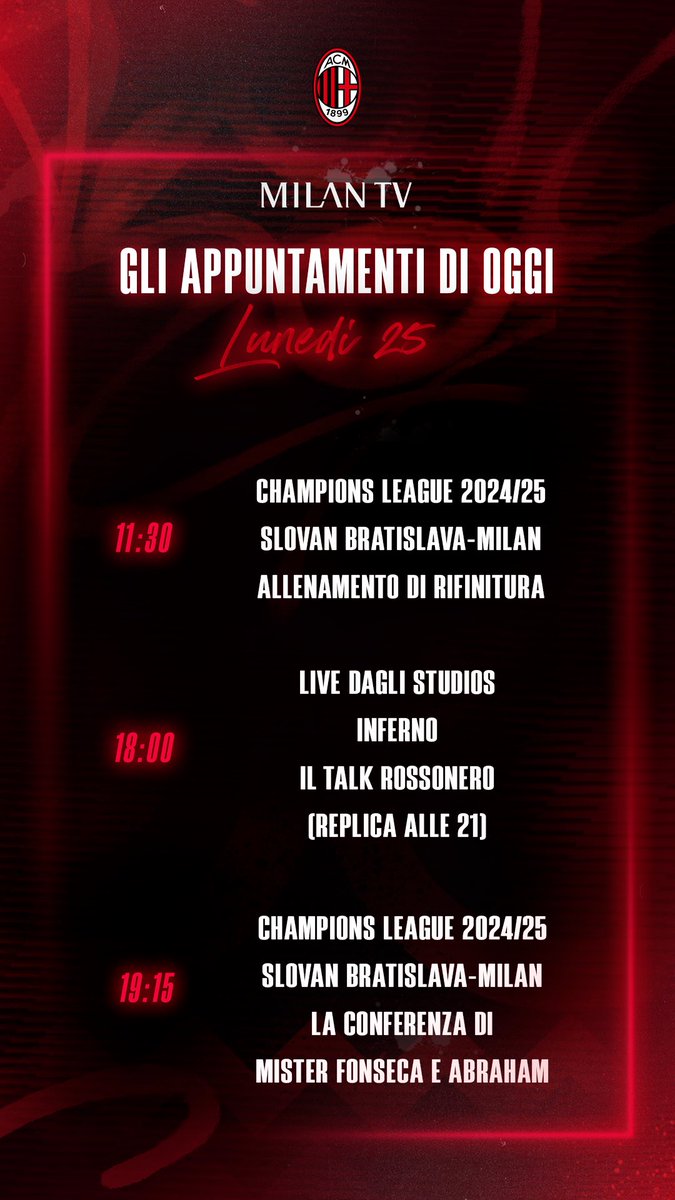 Milan TV tweet media