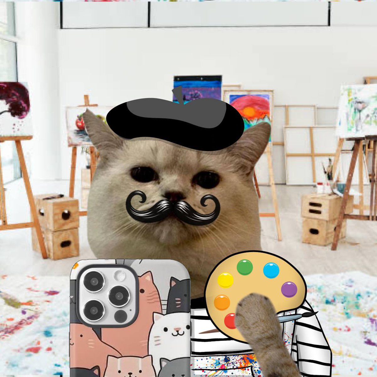 Time to paint the chart 🤳😼