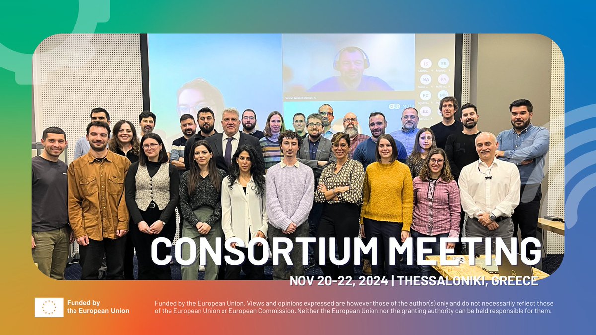Successful three-day meeting in Thessaloniki, #Greece. 🇬🇷 This event brought together all partners, showcasing #innovation, #collaboration, and significant updates while discussing the advancements of the #MOTIVATEXR project.  

📃Read Blog to know more: motivatexr.eu/motivate-xr-co…