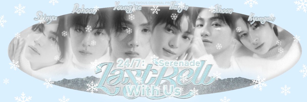 WeTwoUs's tweet image. ㅤ
Just like a Serenade 𝖫‌𝖺‌𝗌‌𝗍‌ 𝖡‌𝖾‌𝗅‌𝗅‌ With Us. The last festival that welcomes this Christmas season warms our hearts. We invite you to join us in celebrating our comeback by using our special twibbon. 💙 ₊ ⊹

❄️. s.id/TkNc1
ㅤ