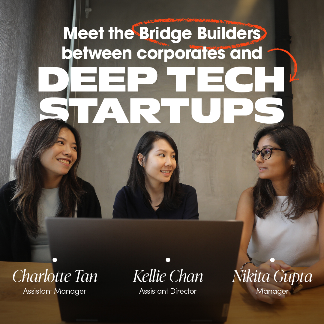SGInnovate's tweet photo. 🏆It can be the difference between getting ahead or being left behind — For many corporates, finding the right Deep Tech startup to co-create innovative solutions with can be tricky.

That’s where SGInnovate’s Corporate Engagement team comes in: https://t.co/sxKrLNlYWo https://t.co/mHLq5F3ter