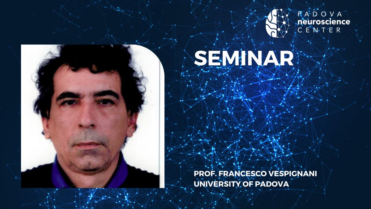 Padova Neuroscience Center (@pnc_unipd) on Twitter photo If you're curious about #language and the #brain, don't miss the next talk <a href="/PNC_UniPD/">Padova Neuroscience Center</a>!
On Nov 28 Francesco Vespignani will talk about #prediction, #repetition, and #entrainment in language processing at the sentence level.
Full details at bit.ly/4g2cLo3. If you're curious about #language and the #brain, don't miss the next talk <a href="/PNC_UniPD/">Padova Neuroscience Center</a>!
On Nov 28 Francesco Vespignani will talk about #prediction, #repetition, and #entrainment in language processing at the sentence level.
Full details at bit.ly/4g2cLo3.
