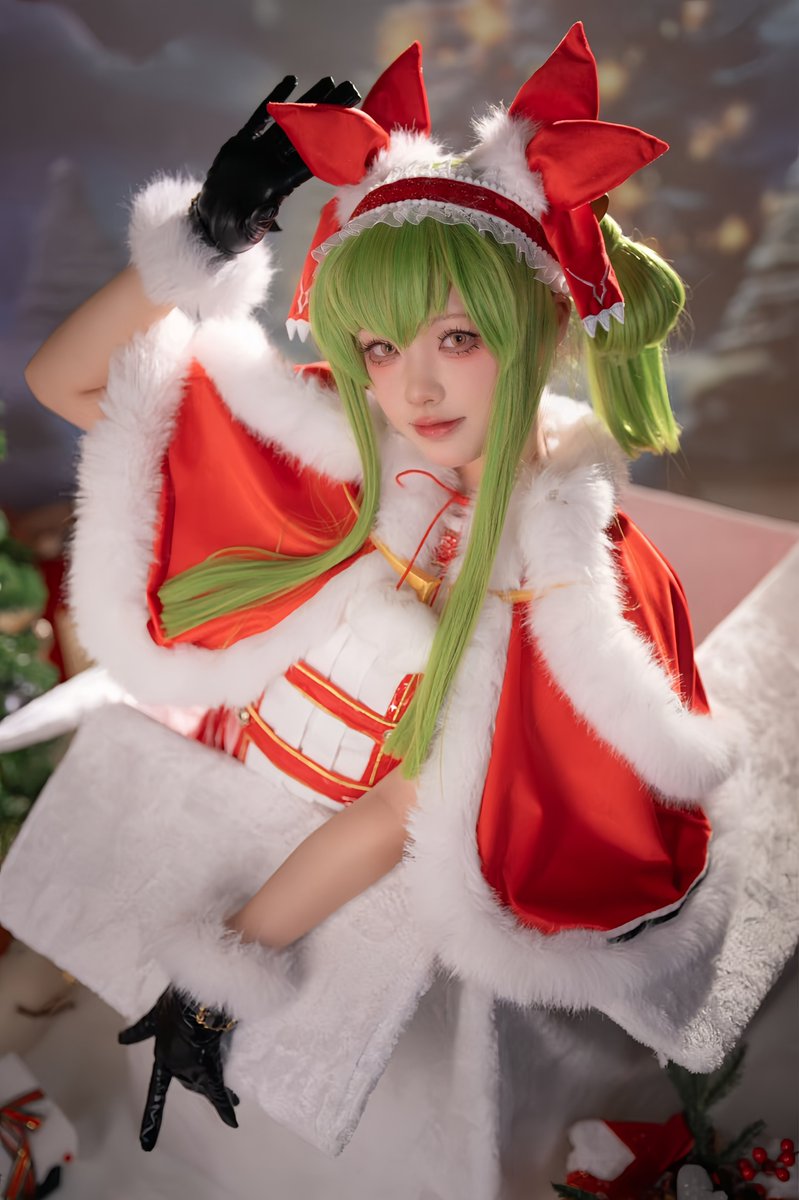 SanyMuCosplay's tweet photo. Anime Code Geass - C.C. Christmas Cosplay Show
Christmas cosplay collection here:
https://t.co/UmZvN40xLd
#sanymucos #sanymucosplay #cc #animecosplay #cosplay #costume #christmas #codegeass #codegeasscccosplay #christmascostume https://t.co/ZpyGpQoorR