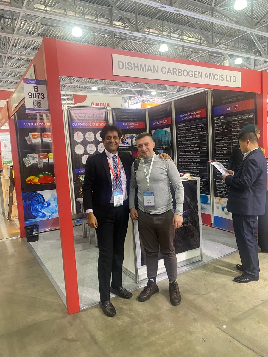 imdcal's tweet photo. We had a successful and productive visit to the Pharmtech & Ingredients expo in #Moscow . 🎉 We are very grateful for the valuable opportunities 🌟 and connections made to improve healthcare for the future. 🤝💊 #Pharmtech #Healthcare #Innovation #Networking #business #pharma https://t.co/k8lrUnPj3u