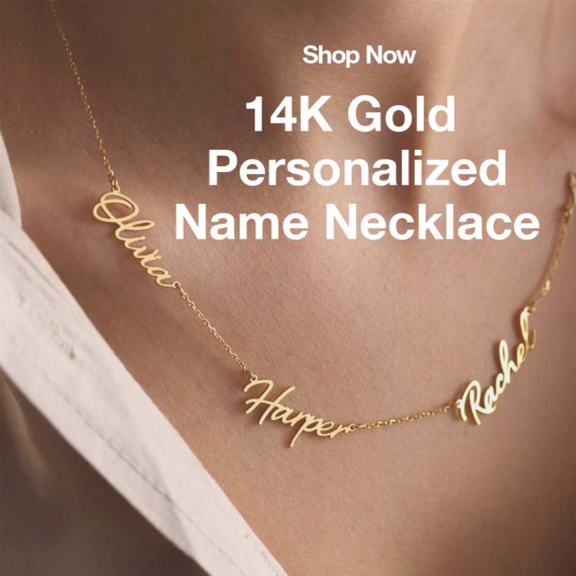 JeweledJewelry's tweet photo. 🎁 A Meaningful Gift: Whether for yourself or a loved one, this 14K Gold Personalized Name Necklace is an expression of affection that transcends time. Perfect for any special occasion, it's a customized keepsake that embodies love's enduring beauty ✨👇🏽
https://t.co/iuHRWM37os https://t.co/OP7tVttp0y