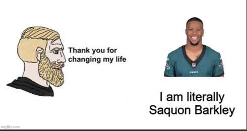 <a href="/Eagles/">Philadelphia Eagles</a> <a href="/saquon/">Saquon Barkley</a> how all eagles fans feel this year!