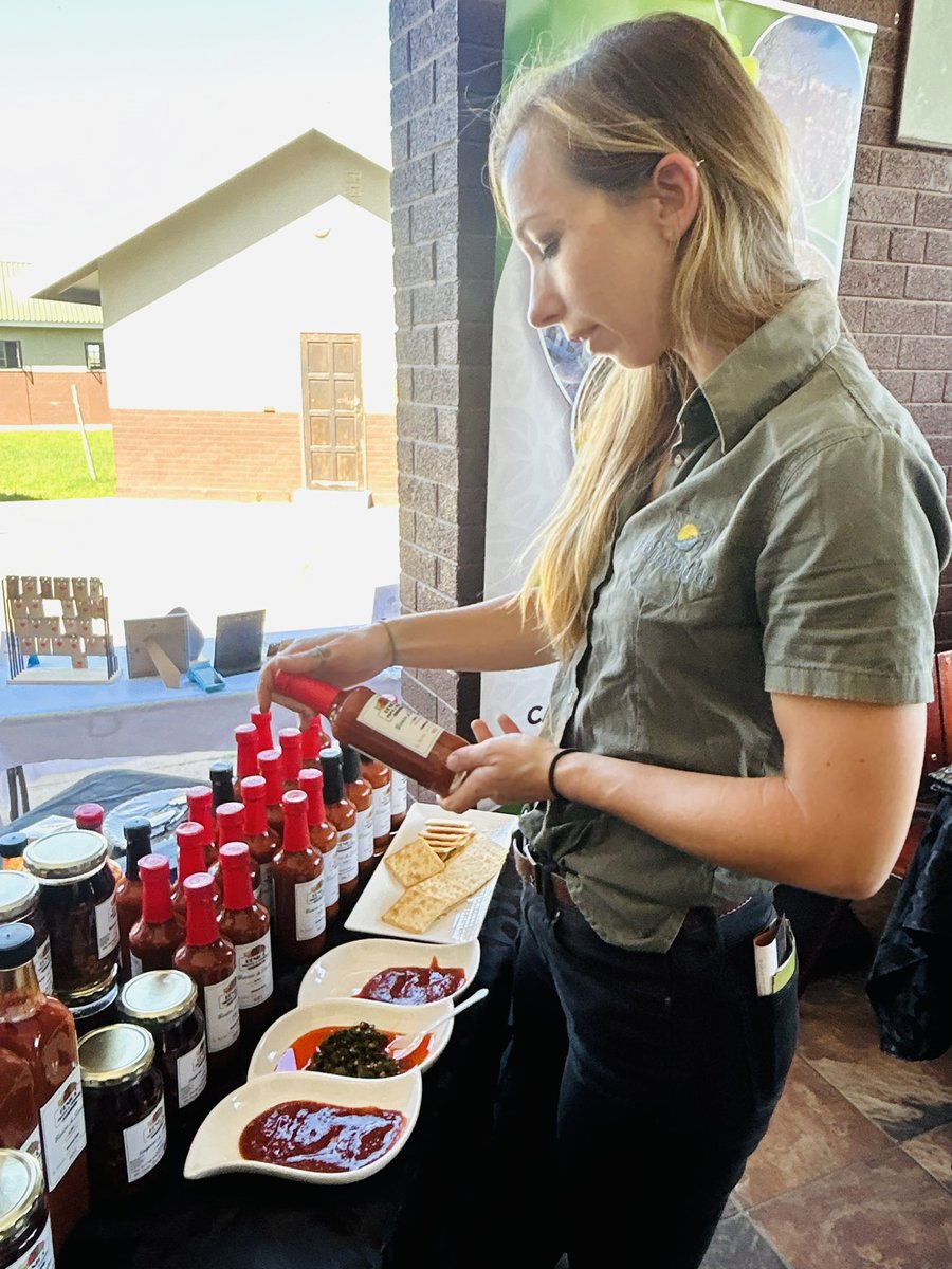 BenicaTheFarmer's tweet image. Farming to another dimension 

We are grateful to Manyeleti Main Camp for hosting and providing a platform to showcase our products.
We are thrilled to have secured new deals with various Lodges.
Grateful 🙏 

#valueformoney#GrowingChillies#Agroprocessing#Evolution#BenicaSauce
