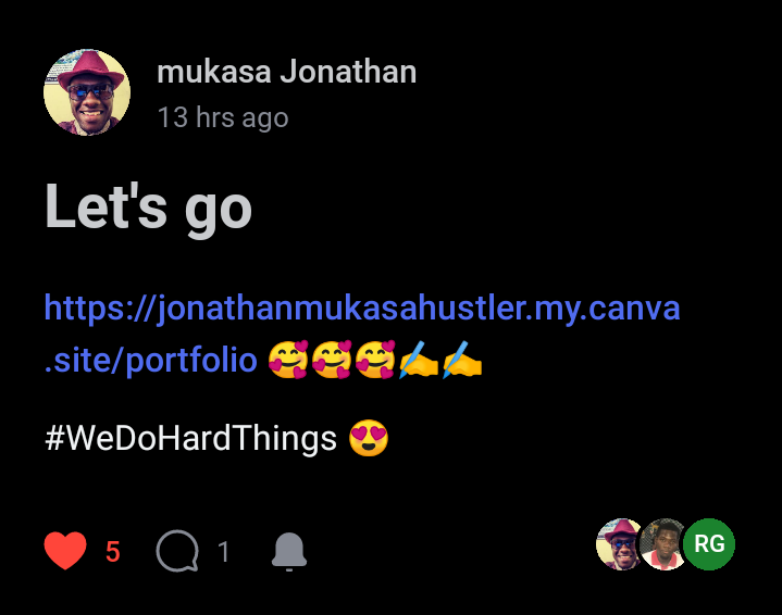 JonathanMu7777's tweet photo. https://t.co/RnOolUIcvX
Check out my AI portfolio @alx_africa  
#WeDoHardThings
@_AlanMugisha @AdventistOnX @Dee141101 @GiftAsasir3780 @ImanNiwama97309 @Hellenistic16 @DorahSignal13 @GiftAsasir3780 

Up skill with @alx_africa https://t.co/ncgcGU08UH