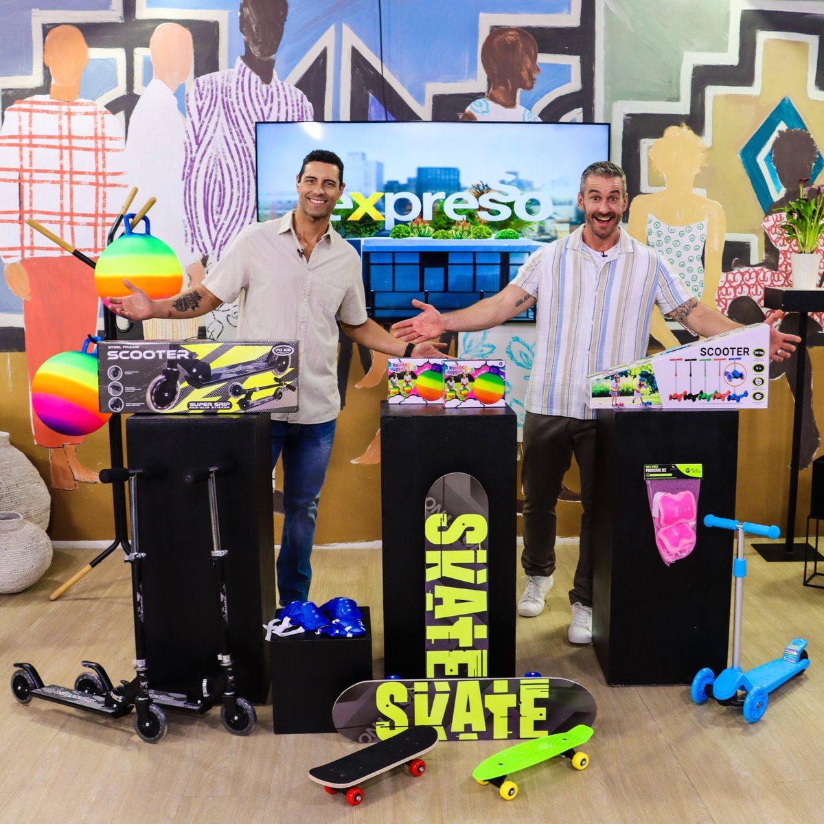 Expresso Show (@expressoshow) on Twitter photo Ready to roll? πΉ <a href="/TheCrazyStore/">The Crazy Store</a> has your little adventurer covered this Christmas with scooters, colourful skateboards & the iconic Rainbow Hopper. Explore #TheCrazyStore range of kidsβ ride-ons now in store. #ExpressoShow Ready to roll? πΉ <a href="/TheCrazyStore/">The Crazy Store</a> has your little adventurer covered this Christmas with scooters, colourful skateboards & the iconic Rainbow Hopper. Explore #TheCrazyStore range of kidsβ ride-ons now in store. #ExpressoShow