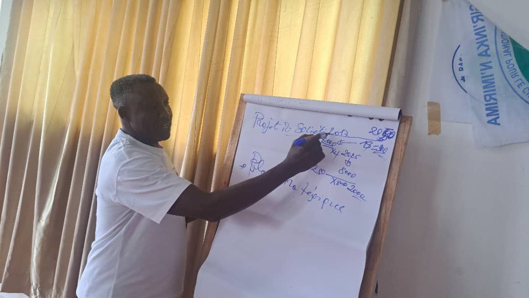 Le Président et Représentant Légal du parti RANAC ( Rassemblement National pour le Changement) en marche vers le changement