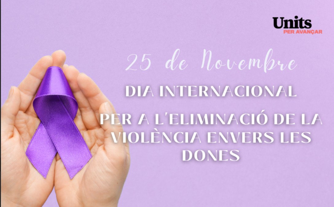 UnitsCat's tweet photo. Cal acabar amb la impunitat, adoptar i finançar plans d'acció i invertir en solucions. #Nohihaexcusa #25N #diainternacionaleliminacióviolènciaenverslesdones https://t.co/7DbNdiAkFy