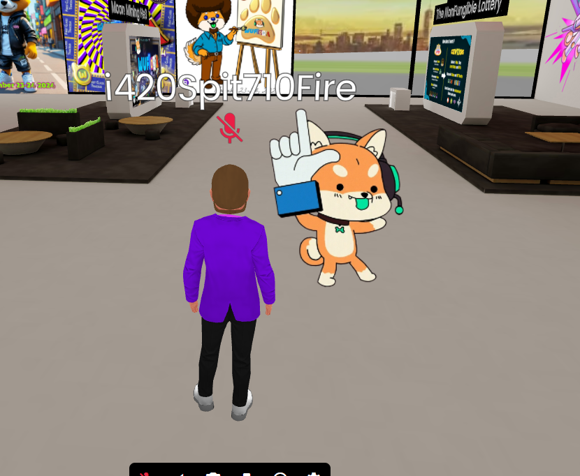 i420Spit710Fire's tweet photo. Hangin with the one and only @WUFFI_Inu at the #Wuftopia part 1 https://t.co/jCzzw8ftxq