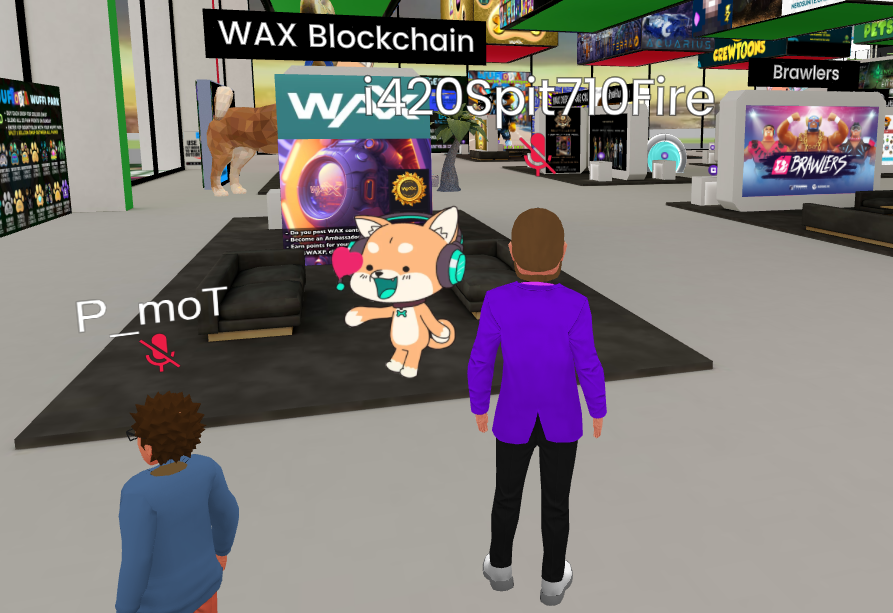 i420Spit710Fire's tweet photo. Hangin with the one and only @WUFFI_Inu at the #Wuftopia part 1 https://t.co/jCzzw8ftxq