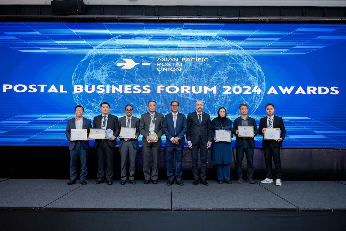 Last week in Bangkok, we had a memorable APPU Postal Business Forum 2024 with the leaders &amp; innovators from Asia-Pacific and beyond igniting ideas for the postal sector’s future.

Grateful to the CEOs, speakers &amp; all participants for their insights and positive feedback.