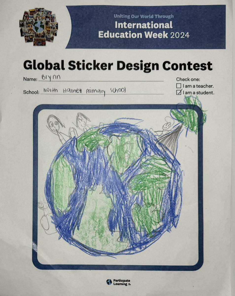 Go Global Sticker Design Contest Entry. <a href="/ParticipateLrng/">Participate Learning</a> <a href="/ECAatState/">Educational & Cultural Affairs—U.S. Dept. of State</a> <a href="/AllianceExchnge/">Alliance for International Exchange</a> #IEW2024 #UnitingOurWorld I love their imagination!