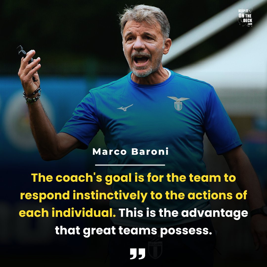 Keepitonthedeck's tweet photo. "The coach's goal is for the team to respond instinctively to the actions of each individual. This is the advantage that great teams possess". https://t.co/YLuLFcx2A2