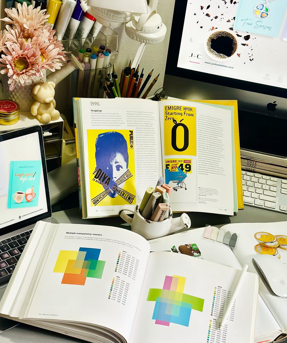 justcastellon's tweet image. Making the most out of the last working week of the year before officially kicking off my December vacation!

#dayjob #branding