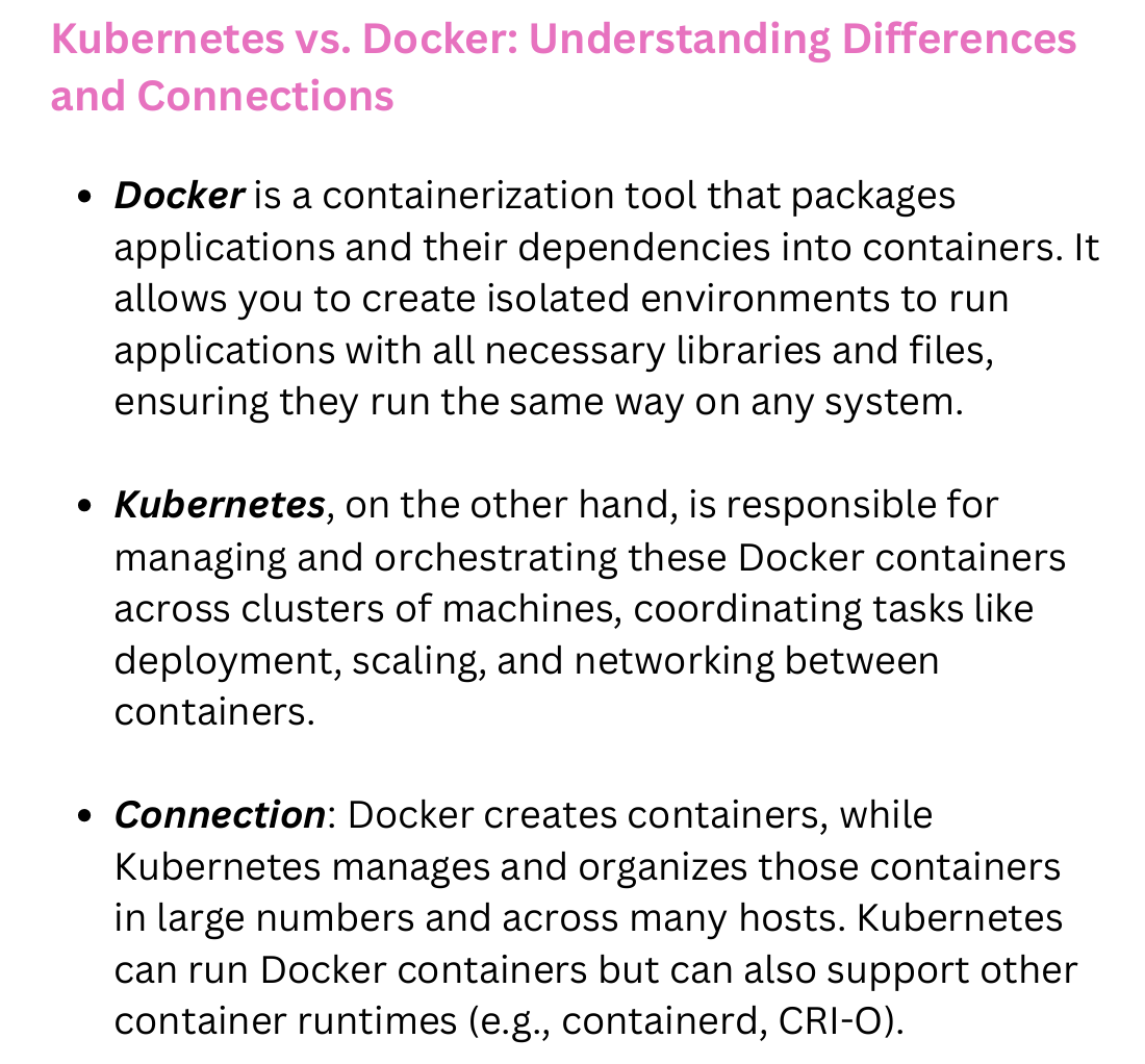 techyoutbe's tweet photo. Docker vs Kubernetes 🔥🔥