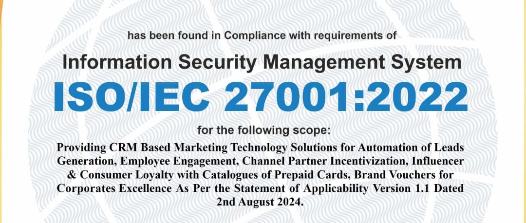 🎉 Proud to Announce: Brandbutler India is Now ISO Certified! 🎉
Brandbutler India achieves ISO Certification, reaffirming our commitment to quality, trust, and delivering exceptional marketing technology solutions. 
#ISO 
#Excellence