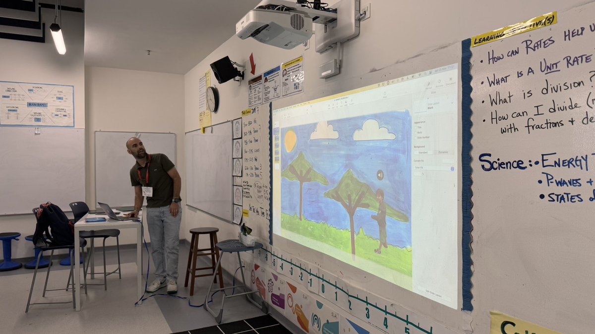 vickyyhengg's tweet image. Thanks @Mr_ODonovan for sharing how he gets his young learners at his school to create digital stories with Keynote! @malaoshisays and @HaiHwei , we had a chance to create our own, and we’re loving it! #FOLSEA #ADEchat #PDatISKL #FOLHK #AppleEducation #AppleTeacher #ADE