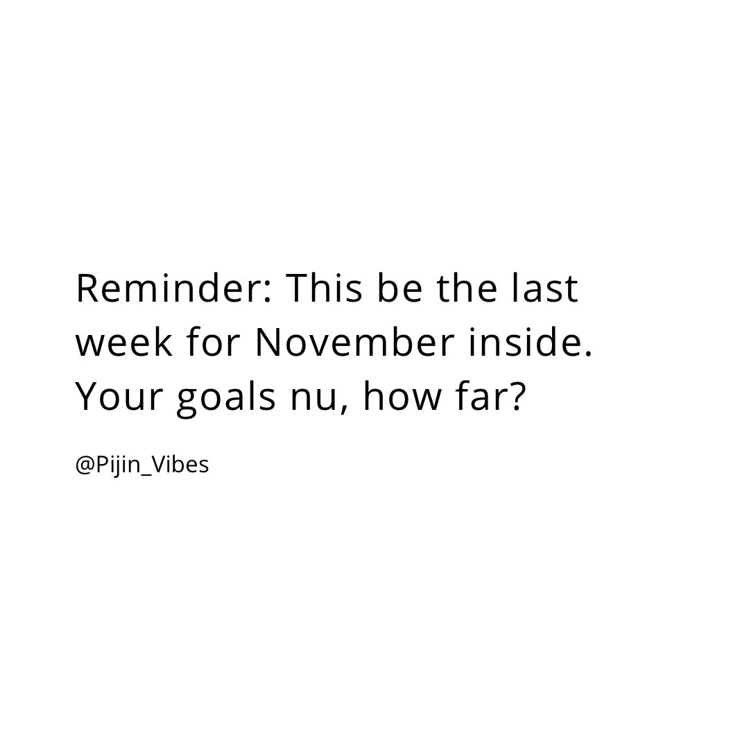 How far be the how far?
#PijinVibes