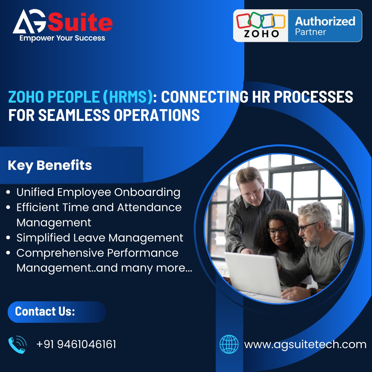 agsuite's tweet photo. Zoho People (HRMS): Connecting HR Processes for Seamless Operations

Contact Us@ https://t.co/hDE9JsZcvr 

#ZohoPeopleImplementation #HRProcesses #SeamlessOperations #ZohoImplementation #HRSoftware #EfficiencyInHR #AutomatedOperations #HRManagement #BusinessProductivity https://t.co/qEM7SO4Uqq