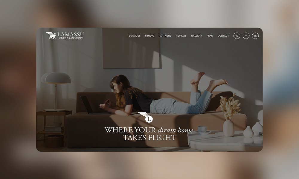 #Site of the Day 25 Nov 2024 
Lamassu Homes &amp; Landscape 
by Ephraim Joseph <a href="/eppidesign/">Ephraim Joseph</a> 
designnominees.com/sites/lamassu-…
