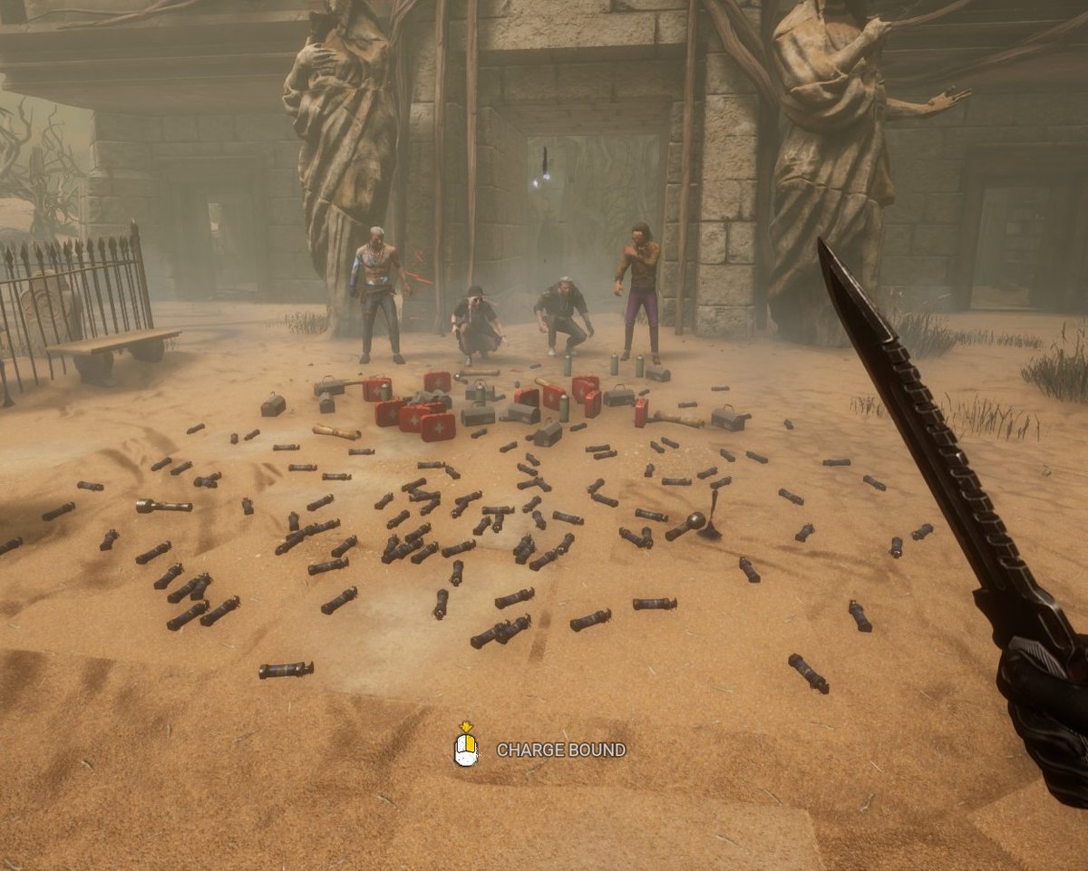 RadPuppeteer's tweet photo. I finally completed the Experiment! With four people playing with certain perks, this was how many items that was gathered after 50 minutes. The blinding from all the Flash Grenades lasted about almost 3 minutes and 50 seconds - there was so many Flash Grenades!!🎇🎆🎇🎇 https://t.co/bTBXTew3Za