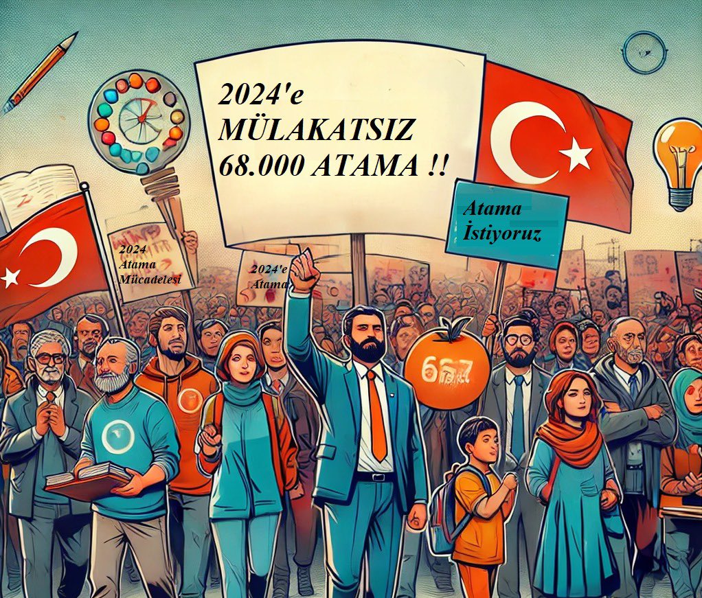 Artık 2024 KPSS’ye girmiş ve kontenjan bekleyen öğretmenlerimiz için kontenjan duyurusu yapılmalıdır. 
2025 KPSS yaklaşırken bu insanlar yollarını çizmelidir. 

 #MEB68BinAdilAtama