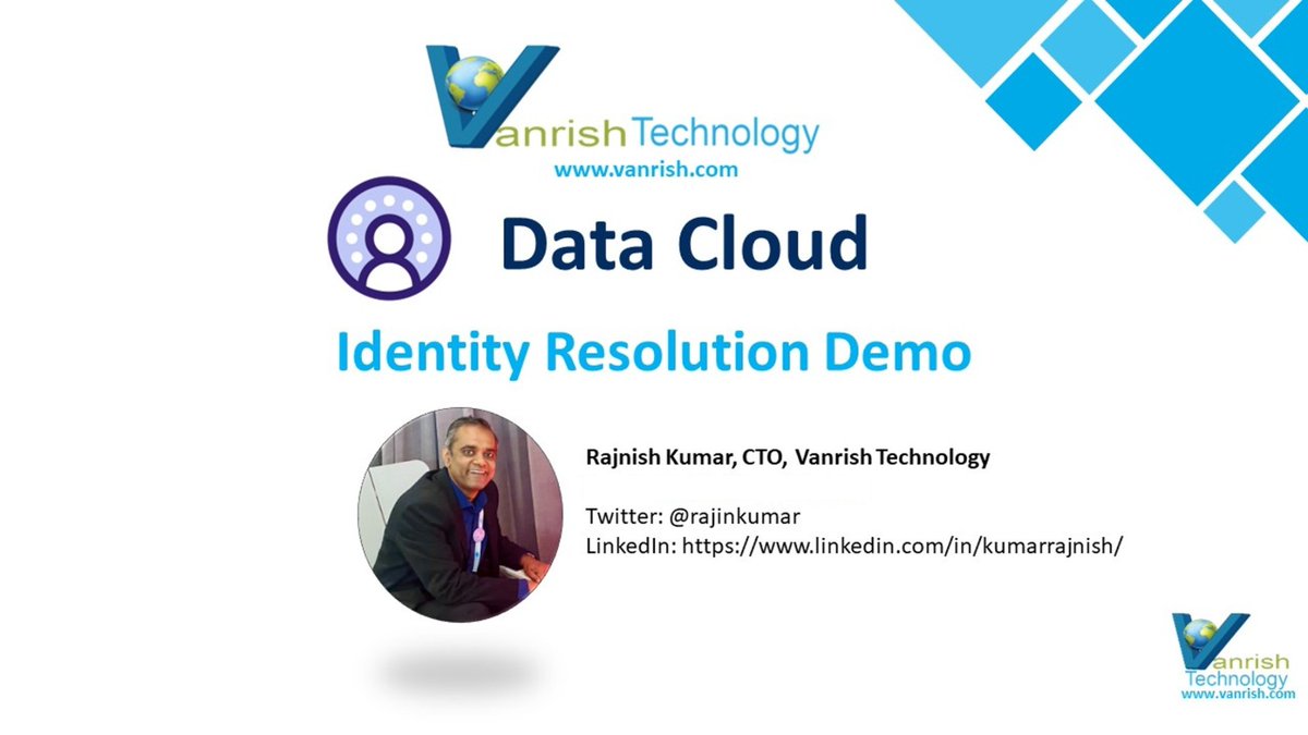 VanrishTech's tweet image. Data Cloud &quot;Identity Resolution&quot; educates on the ignificance of consolidating data from various touchpoints into a unified platform. By consolidating data ,a comprehensive customer 360 view is achieved. #agentforce #DataCloud #Salesforce #AI @salesforce 
lnkd.in/ekjRxTBh