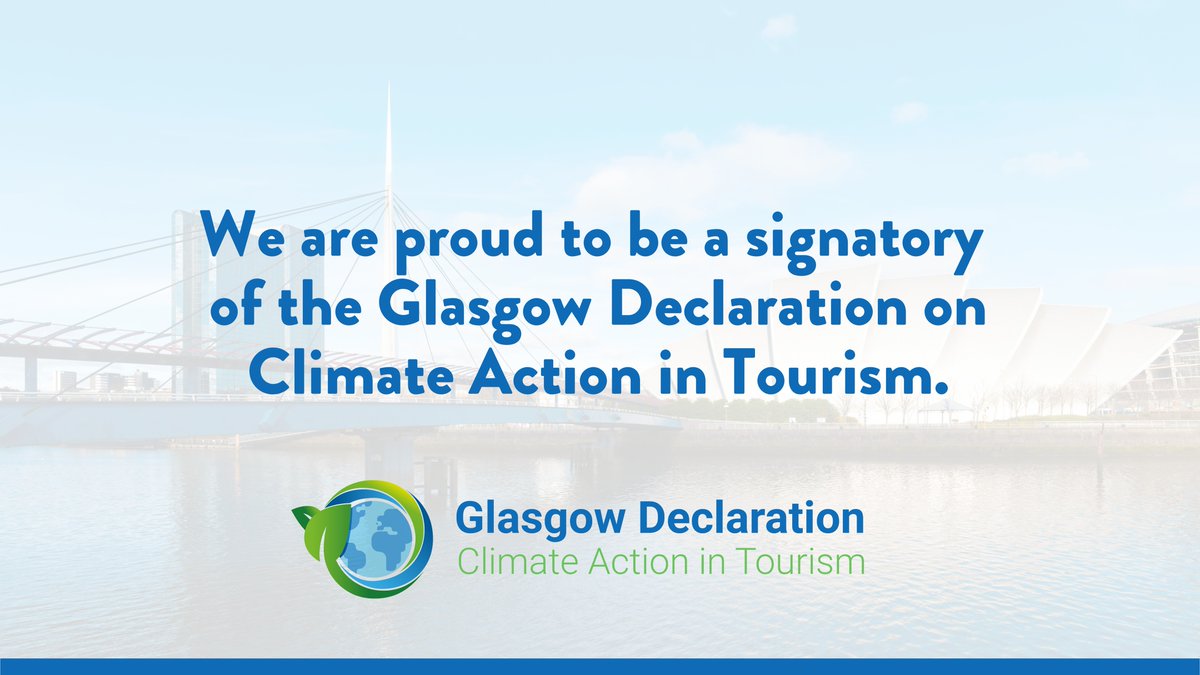 We are excited to announce that Blue Alliance is now a signatory of the Glasgow Declaration on Climate Action in Tourism! Learn more about this vital initiative: bit.ly/3ZhEJ9L
<a href="/UNEP/">UN Environment Programme</a> #GlasgowDeclaration #ClimateAction