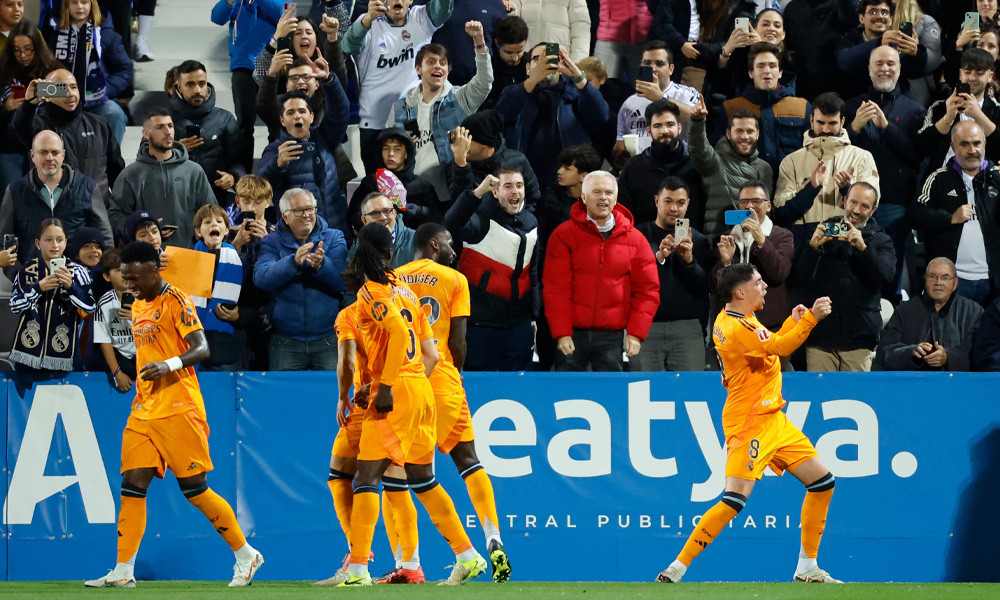 লেগানেসকে উড়িয়ে বার্সার সঙ্গে ব্যবধান কমাল রিয়াল