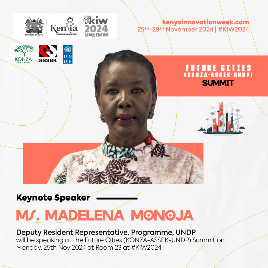 UNDPKenya's tweet image. @UNDPKenya  is excited to participate in #KenyaInnovationWeek2024, where experts in development &amp;amp; tech will lead insightful discussions on integrating #GreenRevolution and #smarttechnologies into city development.
Don’t miss out—register now: kenyainnovationweek.com/register
#KIW2024