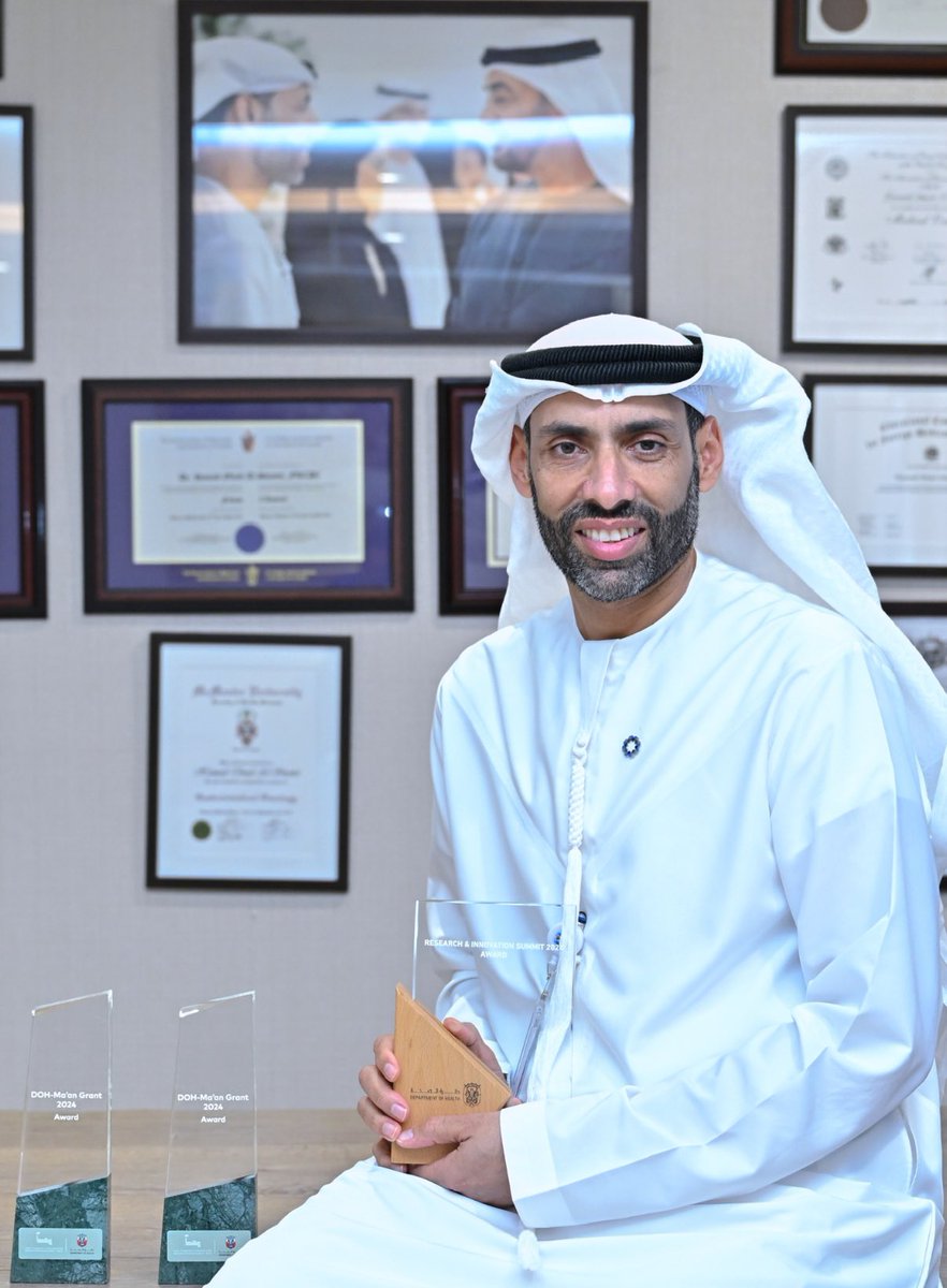 التغيير يبدأ من الداخل،وعندما تتغير أفكارنا، تتغير حياتنا ومستقبلنا." 

صاحب السمو الشيخ محمد بن راشد آل مكتوم

في سنة 2017 وبعد عودتي من الولايات المتحدة الأمريكية قابلت عميد إحدى كليات الطب في الدولة لأخذ نصائحه في كيفية البدء في الأبحاث الطبية حيث أن خبرتي في الأبحاث كانت في