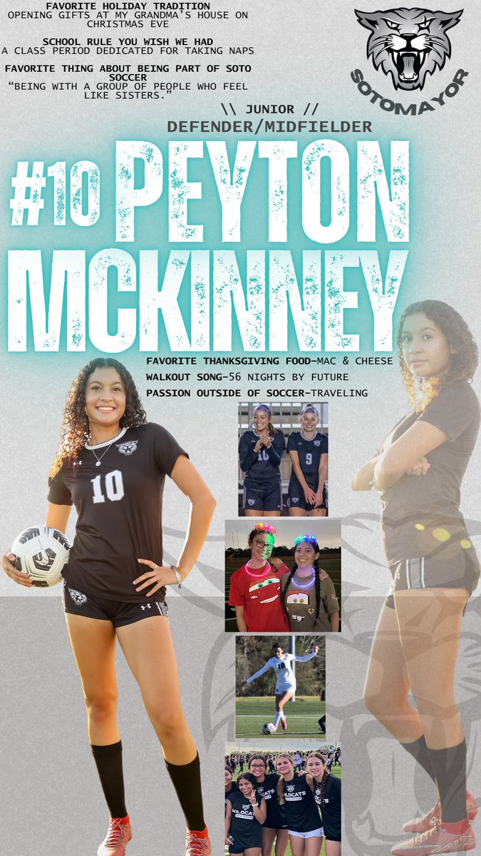 <a href="/MorganJanous/">Morgan</a> It’s day 10, what better way to celebrate than by introducing you to our favorite #10, the one and only Pey10! #BiggerThanMe