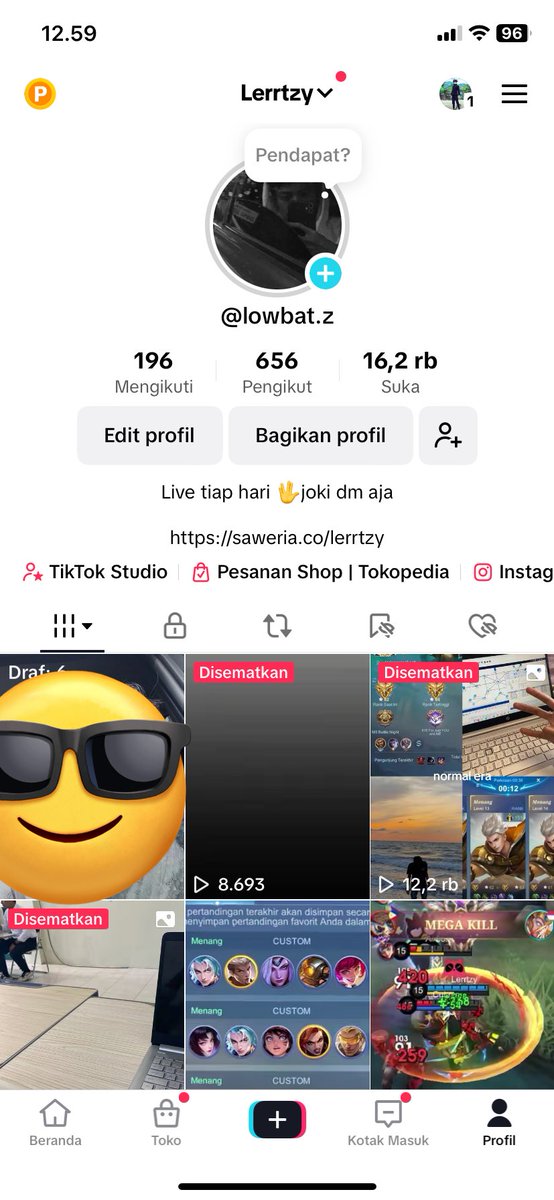 JokiMLBBCero's tweet photo. yok yang mau joki ml no rw no dk murni, dm tiktok atau wa di bio, by top global freya untuk harga murah boleh dm aja dulu #jokiml#jokian #caricuan#mobilelegends #topglobalhero https://t.co/3NCfeRiWzS