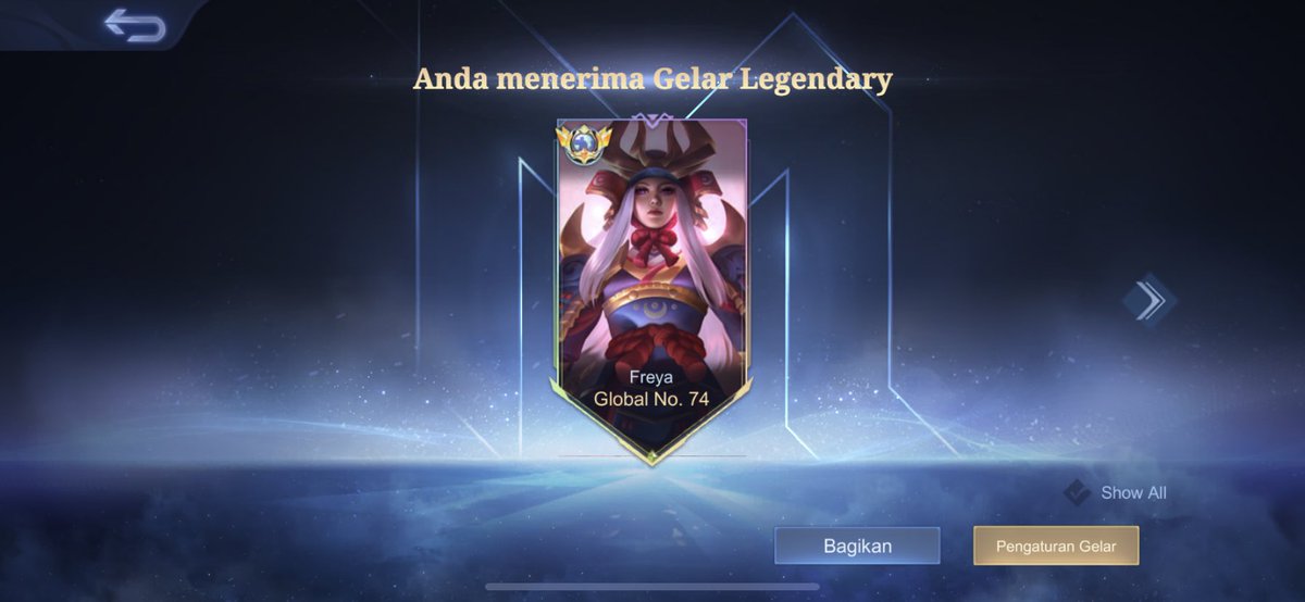 JokiMLBBCero's tweet photo. yok yang mau joki ml no rw no dk murni, dm tiktok atau wa di bio, by top global freya untuk harga murah boleh dm aja dulu #jokiml#jokian #caricuan#mobilelegends #topglobalhero https://t.co/3NCfeRiWzS