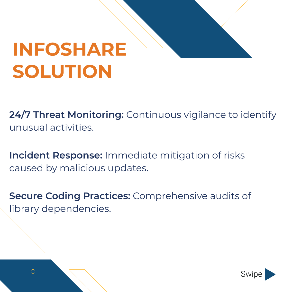 Infosharenew's tweet image. Protect your assets with Varutra’s cutting-edge solutions, including threat intelligence, monitoring, and incident response. Don’t let your security be compromised—act now!
#IncidentResponse #VarutraSolutions #CyberResilience #BlockchainSecurity #DataProtection