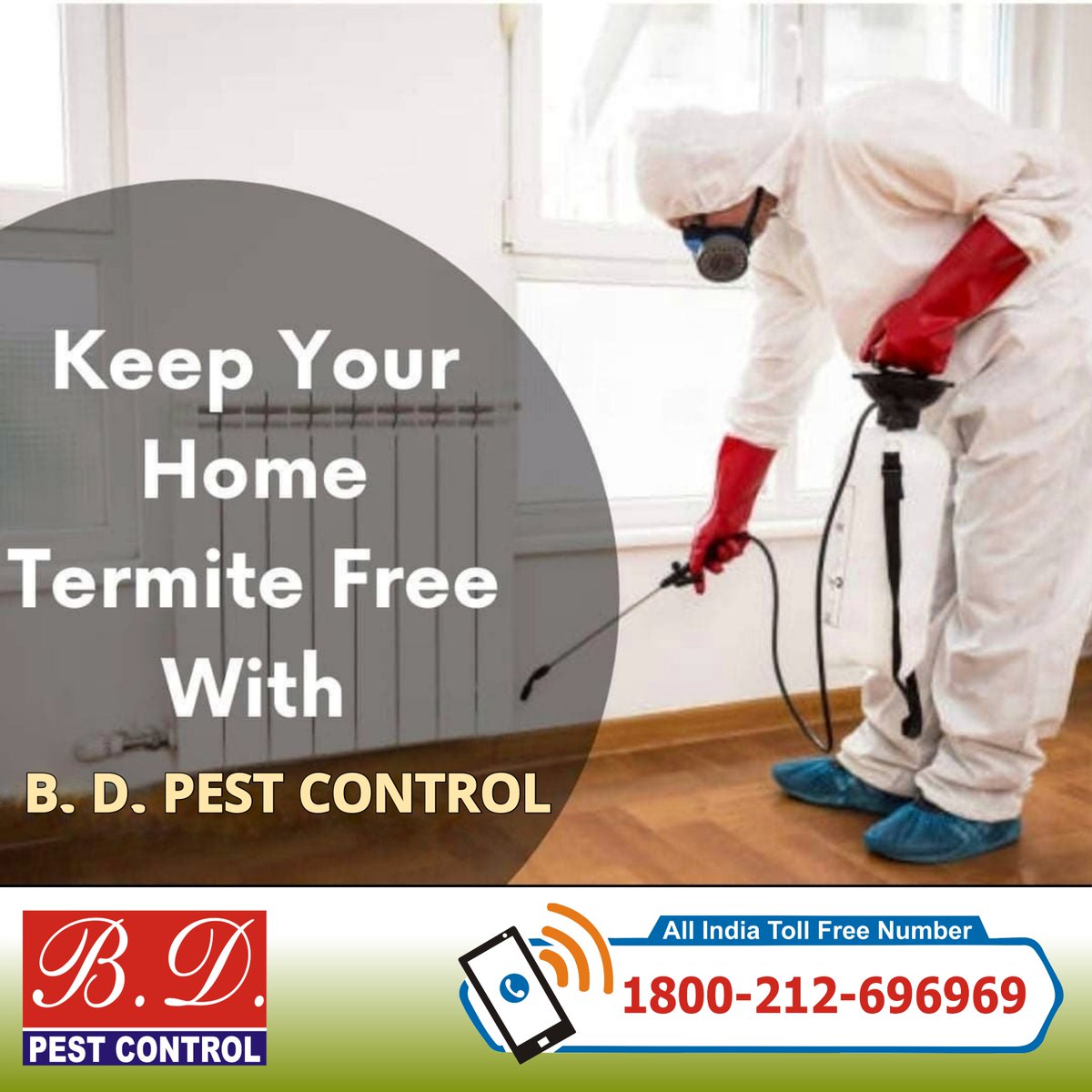 bdpcindia's tweet image. Hire Professional Pest Control Solutions to Prevent Infections &amp;amp; Diseases Caused by Harmful Insects
 Contact B. D. Pest Control, pestcontrol.bdpcindia.in
#Pest_Control #Home_Pest_Control #Pest_Control_Service #Commercial_Pest_Control #BD_Pest_Control #PestFreeHome