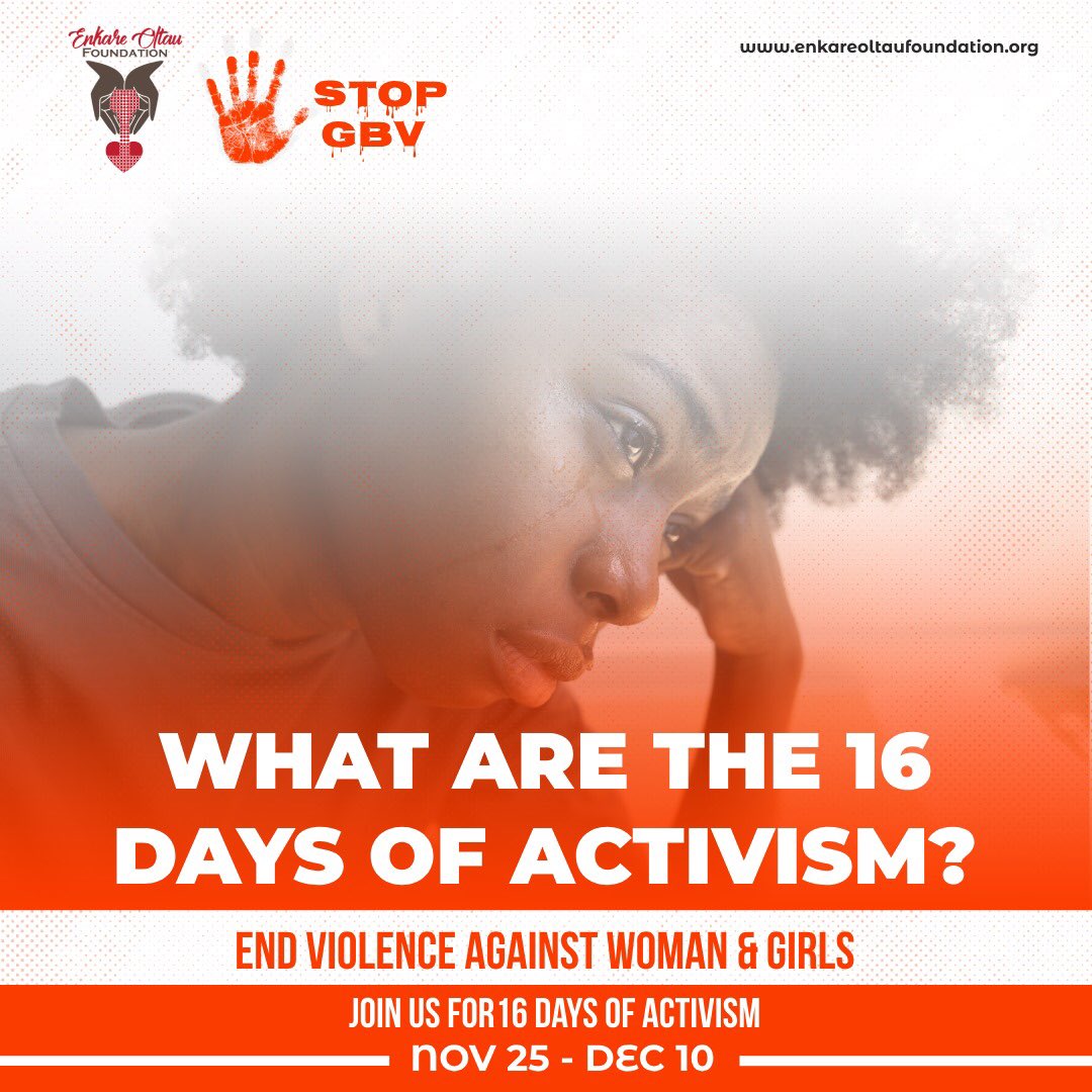 enkareoltau's tweet photo. The 16 Days of Activism Against GBV is here! 💪 From Nov 25 - Dec 10, we unite to #EndViolenceAgainstWomen and girls. This year’s theme: *Towards Beijing +30: UNiTE to End Violence Against Women &amp; Girls.*, #16DaysOfActivism #NoExcuse #UNiTE https://t.co/VlzzI4NMkt