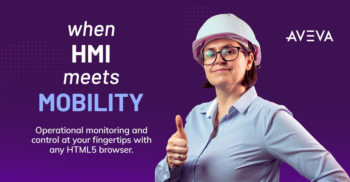 An HMI with unlimited scalability, connectivity, reporting and web access. See how web and mobile apps connect your operations. Check out the flyer : hubs.li/Q02VP_Mn0 .
